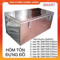 Hòm tôn, thùng tôn đựng tài liệu, hồ sơ, quần áo, đồ dùng cá nhân loại 1, dầy đẹp, siêu chắc chắn