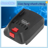 Homdeko Bộ Chuyển Đổi Pin Cho Bosch BAT618 Li Ion 18V Dụng Cụ Điện BOSB18C