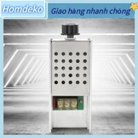 Homdeko Bộ điều khiển điện áp Salutuya AC 220V cho đèn dây tóc