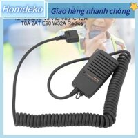 Homdeko HM-46 Loa cầm tay Micphone cho máy bộ đàm ICOM IC-V8 V82 V85 IC-T2H T8A 2AT E90 W32A