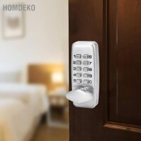 Homdeko Khóa cửa mật khẩu kỹ thuật số Mã cơ Tủ khóa điện tử chống nước