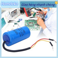 Homdeko Khởi động Tụ điện CD60 250VAC 500uf -40°c 70°c 21 chống cháy nổ