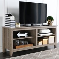 Home Accent Furnishings Millie Modern 58 inch TV Stand in Driftwood