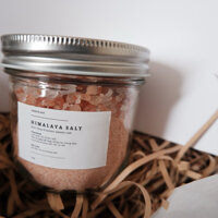 [Home by soul] Muối hồng Himalaya ngâm thư giãn, trang trí đốt đèn đá muối 250g