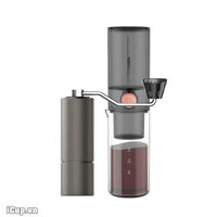 Home coffee Ice Drip Set | Ice Drip Timemore 400ml + Máy xay cafe Timemore C3