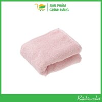 HÓME CÓORDY Khăn Mặt Mềm Mịn SSS225 Màu Hồng 34X80 cm