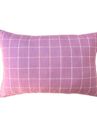 {Home pajamas}
 Màu xanh hồng sọc gối trường hợp xuất khẩu Nhật Bản chất lượng cao muji Vỏ gối nằm