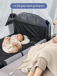 {Home pajamas}
 Nôi cho bé gấp gọn, nôi em bé sơ sinh có bánh xe di chuyển, tháo rời đa chức năng,