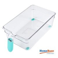 HomeBase KECH Hộp bảo quản tủ lạnh bằng nhựa có tay cầm 24406 W29xD15.5xH8.5cm
