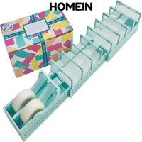 Homein Quick Tape Dispenser, Nhựa Văn Phòng Đồ Dùng Học Tập Băng Dính, Nghệ Thuật Hữu Ích Thủ Công Gói Quà DIY Phụ Kiện Để Bàn Băng