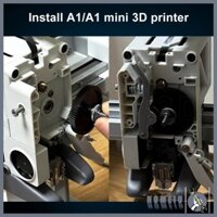 Homeiu Bộ bánh răng máy in 3D thủ công chính xác Bánh răng đầu đùn thép cứng