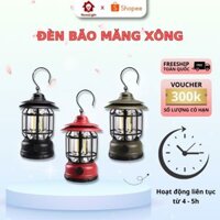 [HOMELIGHT] Đèn LED Măng Xông Cắm Trại Tiện Lợi ,Phong Cách Cổ Điển Đèn Bão Tích Điện Trang Trí, Du Lịch Dã Ngoại X419