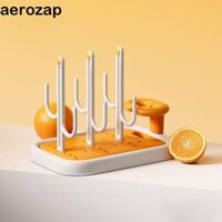 Homesogood Bộ thoát nước bình sữa cho bé, Giá phơi bình sữa cho bé màu trơn, Giá đỡ máy sấy Giá đỡ máy sấy di động bền bỉ Giá phơi chai dung tích lớn Giá đỡ cốc