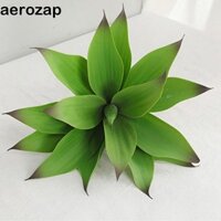 Homesogood Cây Agave Nhân Tạo Nhánh, Nhựa Nhiệt Đới Lá Agave Lớn, Cắm Hoa Thực Tế Thanh Lịch Giả Cây Xanh Ngày Lễ Tiệc Cưới