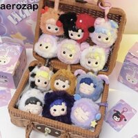 Homesogood Nhân vật búp bê Hacipupu chòm sao, Bộ sưu tập Pop Mart Hacipupu Móc khóa sang trọng, Hacipupu dễ thương Phim hoạt hình Hacipupu đầy màu sắc Búp bê sang trọng Móc khóa ô tô