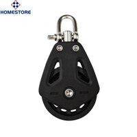 [Homestore]Nylon Single Pulley Block with 460kg Load Capacity Perfect for Marine Use