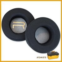 Homie 1 Cặp Tai Nghe Thay Thế Vải Protein Tai Nghe Đệm Tai Miếng Bọt Biển Bao Tai Cho Tai Nghe RIG 400HX 500HX