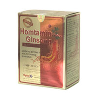 HOMTAMI GINSENG Vinaphar -Hộp 60 Viên - Bồi Bổ Sức Khỏe Với Vitamin Và Khoáng Chất Từ Nhân Sâm