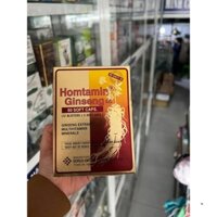 Homtamin Ginseng Cao Nhân Sâm, Đa Vitamin, Muối khoáng giúp ăn ngủ ngon (60 viên)