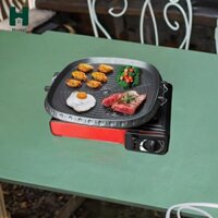 Homyl Hàn Quốc Nướng Chảo Thịt Nướng Đĩa Nồi Chống Dính Đa Năng Đĩa BBQ Hàn Quốc Khay Nướng Bánh Cho Gia Đình Thịt Nướng Sân Dã Ngoại BBQ