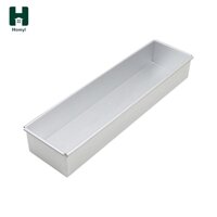 Homyl Khuôn Làm Bánh Mì / Phô Mai Hình Chữ Nhật Bằng Nhôm Tiện Dụng Cho Nhà Bếp / Sinh Nhật