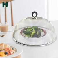 Homyl Thực Phẩm Phục Vụ Bao Có Thể Tái Sử Dụng Chống Ruồi Lưới Thép Không Gỉ Mạnh Mẽ Cho Dụng Cụ Nấu Ăn Tiệc BBQ
