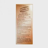 Hỗn dịch Candid TV Glenmark điều trị gàu, viêm da tiết bã ở da dầu, lang ben (chai 60ml)