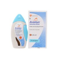 Hỗn dịch xịt mũi trị viêm mũi dị ứng Avamys | Chai 120 liều