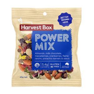 Hỗn hợp các loại hạt Power Mix hiệu Harvest Box – gói 45g