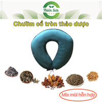 [Hỗn hợp] Chườm cổ tròn thảo dược nóng, dùng cho spa, massage, trị liệu