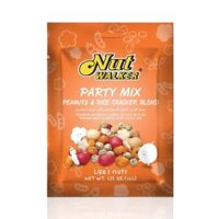Hỗn Hợp Hạt Rang & Bánh Gạo, Party Mix, Peanuts & Rice Cracker Blend (35g) - NUT WALKER