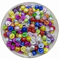 Hỗn Hợp Màu Trắng Nhỏ Ngọc Trai Nút Áo Sơ Mi Nữ Cardigan Voan Nút Đầm Cổ Áo Len Cho Bé Nút Tròn