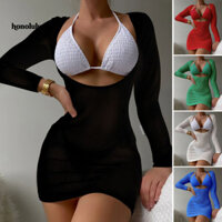 Hon * Miếng Lót Ngực Bikini 3 Bộ Bikini Ren Gợi Cảm Có Che Váy Dây Áo Bơi Cổ Cho Nữ Phong Cách Đông Nam Á
