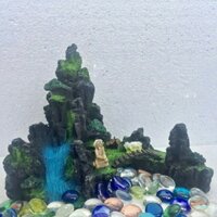 Hòn Non bộ Núi Thác Đá Trang Trí Hồ Cá,Bể Cá-Hòn Non Bộ