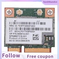 [Hon04kandizi.vn] Băng tần kép BCM943228Thẻ không dây Wifi HMB 802.11A / B / G 300Mbps Bluetooth 4.0 Half MINI Pci-E Notebook Wlan 2.4Ghz 5Ghz