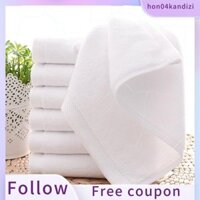 [Hon04kandizi.vn] Khăn 7 Khăn Cotton Trắng Superior Chất Lượng Khách Sạn Khăn Tay Mềm 30X30cm