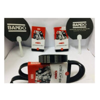 Honda Accord 92 93  Dây curoa máy phát điện đai truyền động kéo lốc lạnh block nén  xe hơi ô tô 5PK1110 Bando Nhật 90 91