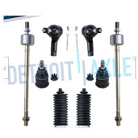 Honda Accord Bộ 2 Rô tuyn thước lái trong ngoài Honda Accord 86-89 87 88 set rotuyn xe hơi chụp bụi ô tô đời mắt ếch cụp