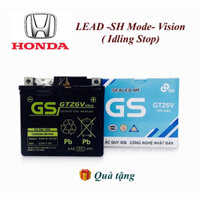 [Honda] Bình ắc quy GS xe tay ga Honda Lead -Vision-SH Mode 12V-5Ah(Quà tặng)