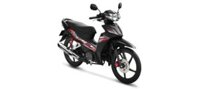 Honda Blade 110cc - Bản thể thao vành đúc, phanh đĩa - Đen Xám