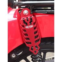 Honda CC110 Sửa Đổi Phần Phía Sau Chống Sốc Thấm Hút Vỏ Bảo Vệ Xe Máy Giảm Chấn Viền Bao Chống Rơi Vỏ