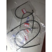 honda dame+78+79+80: bộ 4 dây Km, Thắng, ga cuốn, dây Air màu đen cho anh em dọn xe