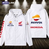 Honda honda honda Nhà Máy Hạm Đội 93 Hầu Tước Đội Đồng Nhất Đi Xe Đạp Jersey Đua Áo Áo Khoác Repsol Quần Áo Đua Áo Khoác Xe Máy Áo Khoác Áo Khoác