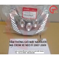 Honda - Tấm Thông Gió Mặt Nạ Trước Mạ Crom Xe Honda Future Neo Fi 2007 - 2009 , Uy Tín