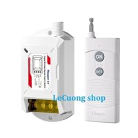 Honest 30A. Công tắc điều khiển từ xa công suất lớn 1km 220v -30A điều khiển máy bơm,máy rửa xe,báo cháy liên gia