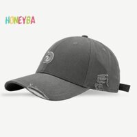Honeyba  Mũ bóng chày thêu phiên bản Hàn Quốc có lỗ Mũ mỏ vịt thời trang đẹp