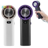 Honeyba  Quạt Turbo cầm tay cầm tay 100 tốc độ gió Quạt cá nhân Mini có thể điều chỉnh 3600mAh Quạt cầm tay chạy bằng pin Làm mát nhanh đẹp