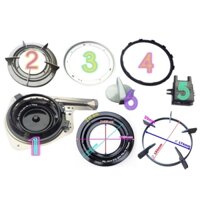 Họng bếp gas đôi / Ống điếu bếp ga âm Rinnai RVB-2Gi(B) / RVB-2Gi(MC) / RVB-2Gi(BW) / RV-5600G-i