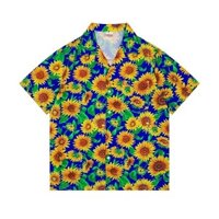 Hồng Kông Hương Vị Đẹp Trai Daisy Nam Nữ Đẹp Trai Hawaii Du Lịch Kỳ Nghỉ Áo Sơ Mi Đi Biển