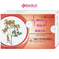 Hồng Mạch Khang hỗ trợ hoạt huyết, tăng cường lưu thông máu (3 vỉ x 10 viên)